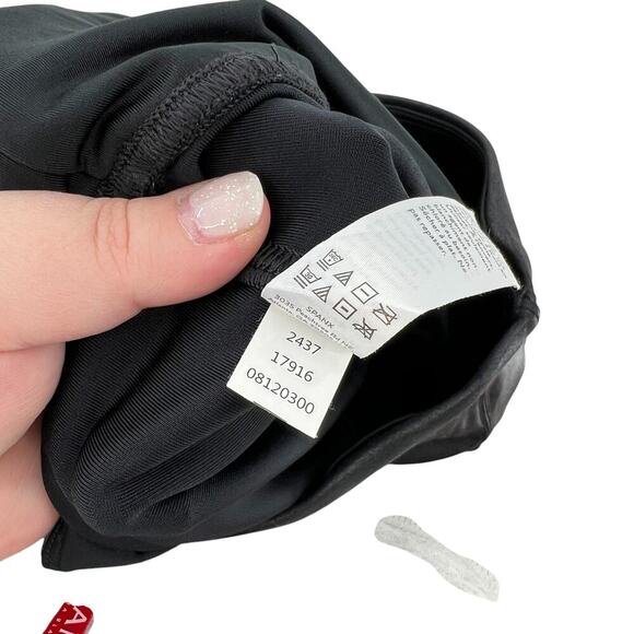 Spanx‎ SPANXshape Faux Leather Leggings in Black Size Large - Picture 13 of 13